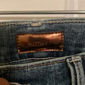 MOTHER the weekender denim